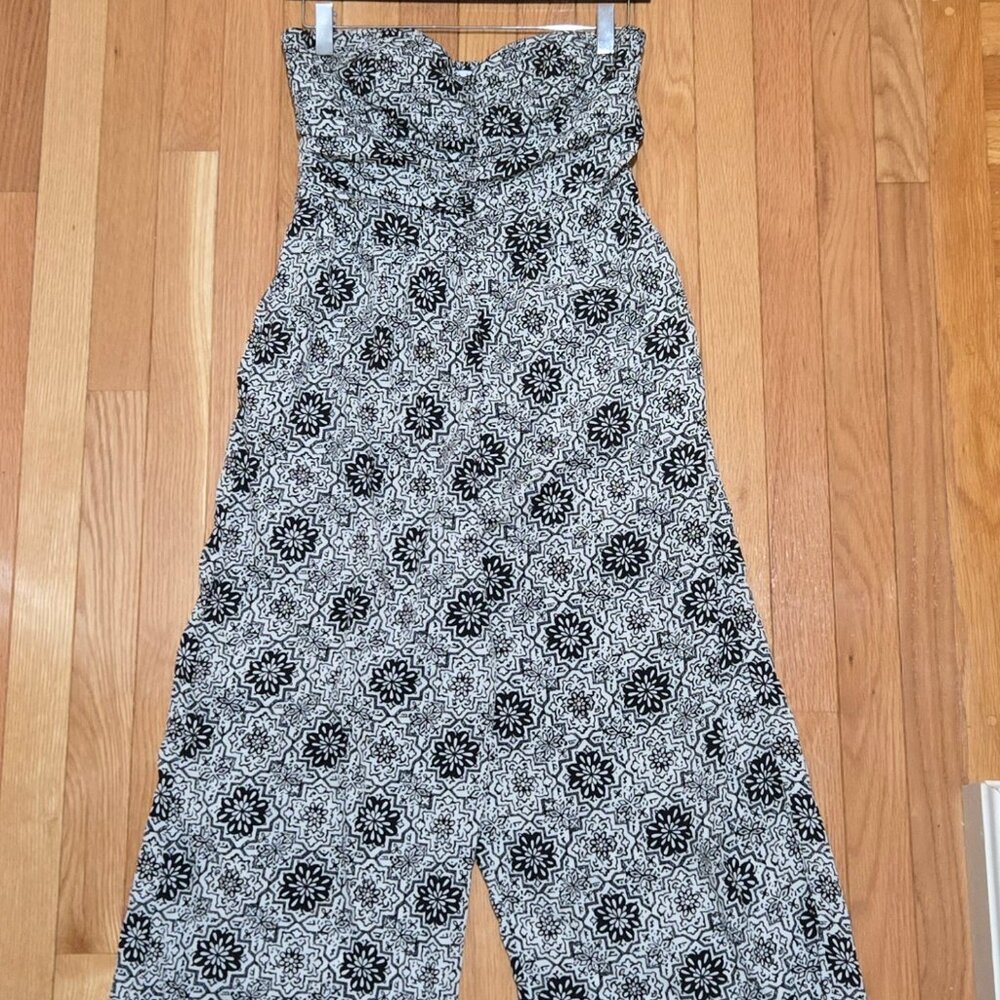 Bar lll womens boho jumpsuit halter top size m